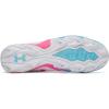image:imageUnder Armour Mens Spotlight Hammer Football Cleats101 WhiteFresco BluePink Rave
