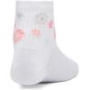 image:imageUnder Armour Unisex Kids Youth Essential Quarter Socks 6 Pack601 Bittersweet Pink  White  Posh Pink