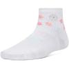 image:imageUnder Armour Unisex Kids Youth Essential Quarter Socks 6 Pack601 Bittersweet Pink  White  Posh Pink