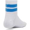 image:imageUnder Armour Unisex Youth Essential Quarter Socks 6 Pack106 White  White  Blue Atlantis