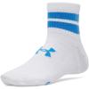 image:imageUnder Armour Unisex Youth Essential Quarter Socks 6 Pack106 White  White  Blue Atlantis