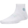 image:imageUnder Armour Unisex Youth Essential Quarter Socks 6 Pack107 White  White  Boundless Blue