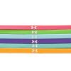 image:imageUnder Armour Womens Mini Elastics 6 Pack 601 Red   White One Size Fits Most695 Aero Pink   White