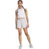 image:imageUnder Armour Womens Play Up 5inch Shorts014 Halo Gray  Steel  White