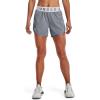 image:imageUnder Armour Womens Play Up 5inch Shorts035 Steel Light Heather  White  White
