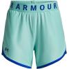 image:imageUnder Armour Womens Play Up 5inch Shorts361 Neo Turquoise  Team Royal  Team Royal