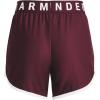 image:imageUnder Armour Womens Play Up 5inch Shorts600 Dark Maroon  White  White
