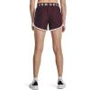image:imageUnder Armour Womens Play Up 5inch Shorts600 Dark Maroon  White  White