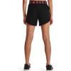 image:imageUnder Armour Womens Play Up 5inch ShortsBlack 004Cerise