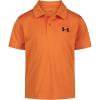 image:imageUnder Armour Boys Matchplay Short Sleeve Golf Polo Lightweight Performance Stretch Logo DetailingDark Tangerine