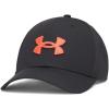 image:imageUnder Armour Mens Blitzing Cap Stretch Fit006 Black   Venom Red