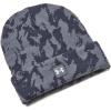 image:imageUnder Armour Mens Halftime Novely Cuff Beanie002 Gravel  Downpour Gray  White
