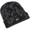 image:imageUnder Armour Mens Halftime Novely Cuff Beanie010 Jet Gray  Black  White