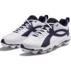 image:imageUnder Armour Mens Leadoff Icon Low Rm Baseball Cleats100 WhiteMidnight NavyMidnight Navy