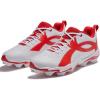 image:imageUnder Armour Mens Leadoff Icon Low Rm Baseball Cleats101 WhiteRedRed