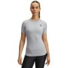 image:imageUnder Armour Womens HeatGear Compression ShortSleeve TShirtMod Grayblack