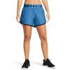 image:imageUnder Armour Womens Play Up 5inch Shorts444 Viral Blue  Black  Black
