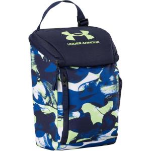image:imageUA Sideline Mini BlackWhite OSFATech BlueMorph Green