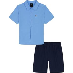image:imageUnder Armour Boys 2piece Short Sleeve Tshirt and Shorts Set Outdoor CollectionBlue Drift Tide