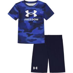 image:imageUnder Armour Boys 2piece Short Sleeve Tshirt and Shorts Set Outdoor CollectionRoyal Freedom
