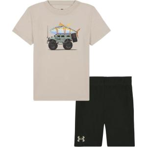 image:imageUnder Armour Boys 2piece Short Sleeve Tshirt and Shorts Set Outdoor CollectionSandstorm Truck