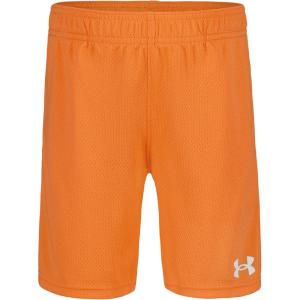 image:imageUnder Armour Boys Performance Tech Shorts Elastic Waistband Lightweight amp FastDryingApollo Orange Mesh