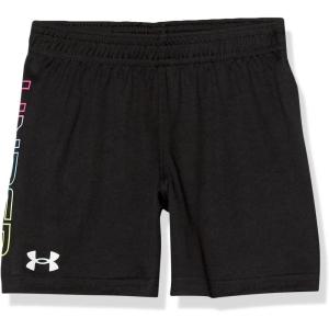 image:imageUnder Armour Boys Performance Tech Shorts Elastic Waistband Lightweight amp FastDryingBlack Big Mark