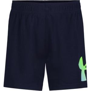 image:imageUnder Armour Boys Performance Tech Shorts Elastic Waistband Lightweight amp FastDryingBlack Boost Printed