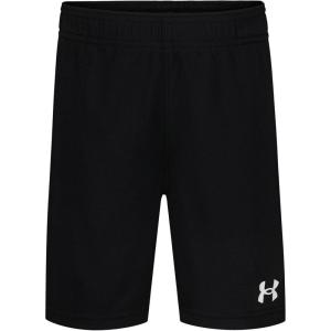 image:imageUnder Armour Boys Performance Tech Shorts Elastic Waistband Lightweight amp FastDryingBlack Mesh