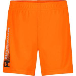 image:imageUnder Armour Boys Performance Tech Shorts Elastic Waistband Lightweight amp FastDryingBlaze Orange Word