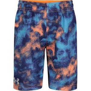 image:imageUnder Armour Boys Performance Tech Shorts Elastic Waistband Lightweight amp FastDryingOrange Reversible