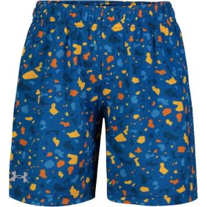 image:imageUnder Armour Boys Performance Tech Shorts Elastic Waistband Lightweight amp FastDryingPhoton Blue Boost