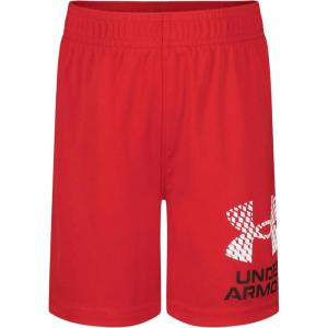 image:imageUnder Armour Boys Performance Tech Shorts Elastic Waistband Lightweight amp FastDryingRed Logo Tech