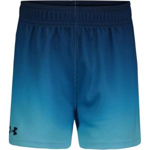 image:imageUnder Armour Boys Performance Tech Shorts Elastic Waistband Lightweight amp FastDryingSky Blue Mesh Boost