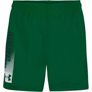 image:imageUnder Armour Boys Performance Tech Shorts Elastic Waistband Lightweight amp FastDryingTeam Kelly Green