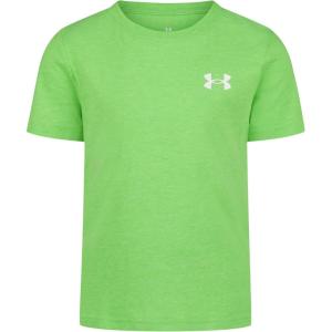 image:imageUnder Armour Boys Short Sleeve Elite TShirt Lightweight amp Breathable Relaxed FitCyber Green