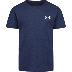 image:imageUnder Armour Boys Short Sleeve Elite TShirt Lightweight amp Breathable Relaxed FitMidnight Navy