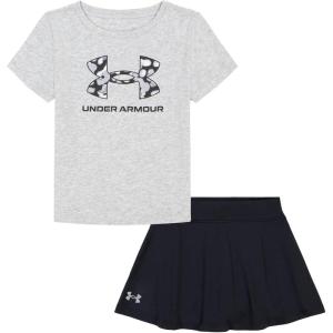 image:imageUnder Armour Girls 2piece Short Sleeve Tee and Skort Set Lightweight and ComfortableMod Wordmark