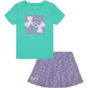 image:imageUnder Armour Girls 2piece Short Sleeve Tee and Skort Set Lightweight and ComfortableRadial Lock