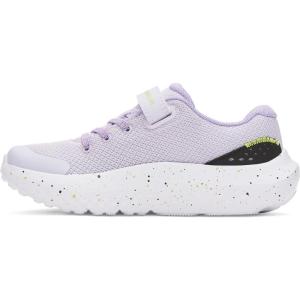 image:imageUnder Armour Kids Pre School Surge 4 Alternate Closure Running Shoes535 Salt PurpleTransparentBlack
