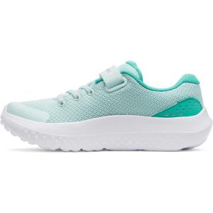 image:imageUnder Armour Kids Pre School Surge 4 Alternate Closure Running Shoes703 Refresh MintGreen ModeMetallic Silver