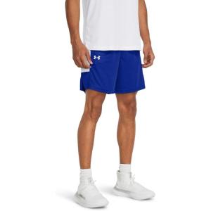 image:imageUnder Armour Mens Baseline Basketball Shorts400 Team Royal   White