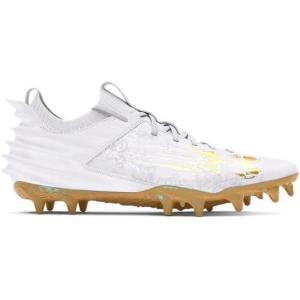 image:imageUnder Armour Mens Blur Smoke Suede 20 McFootball Shoe100 WhiteWhiteMetallic Gold