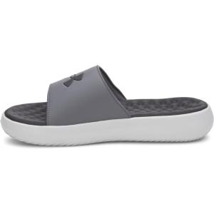 image:imageUnder Armour Mens Ignite Pro 8 Fixed Band Slides025 CastlerockHalo GrayAnthracite