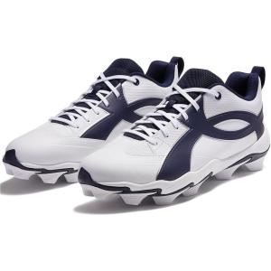 image:imageUnder Armour Mens Leadoff Icon Low Rm Baseball Cleats100 WhiteMidnight NavyMidnight Navy