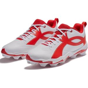 image:imageUnder Armour Mens Leadoff Icon Low Rm Baseball Cleats101 WhiteRedRed