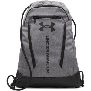 image:imageUnder Armour Unisex Hustle Sackpack 400 RoyalBlackMetallic Silver One Size Fits Most025 Castlerock  Black  Black