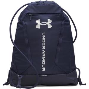 image:imageUnder Armour Unisex Hustle Sackpack 400 RoyalBlackMetallic Silver One Size Fits Most410 Midnight Navy  Midnight Navy  Metallic Silver