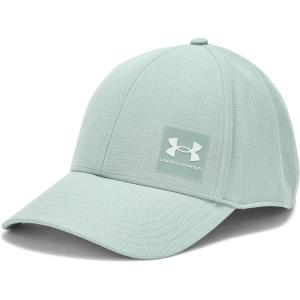image:imageUnder Armour UnisexAdult Isochill ArmourVent Stretch Fit Hat348 Silica Green   Hydro Green