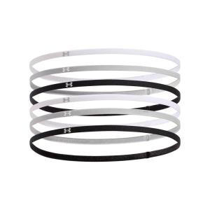 image:imageUnder Armour Womens Mini Elastics 6 Pack 601 Red   White One Size Fits Most001 Black   Mod Gray
